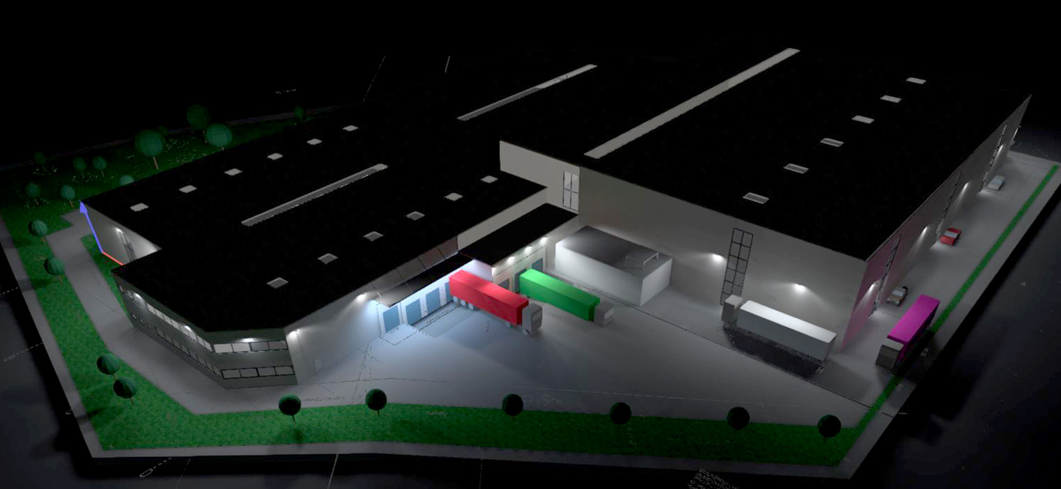 Energie Sparen Lichtplanung Nacht